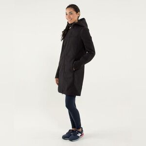 Vintage Lululemon City Softshell Tweed Jacket Grey Size 6 (fits 6/8!)